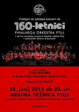 Plakat pihalni orkester Ptujf75e